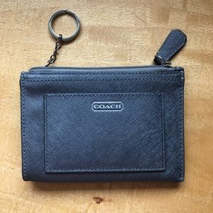 Dark Gray COACH coin purse